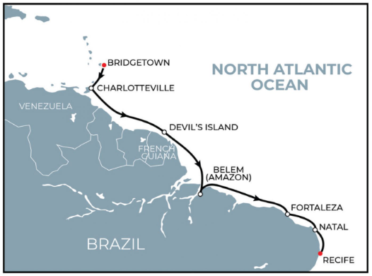 10 Night Exploring Exotic Caribbean & Amazon