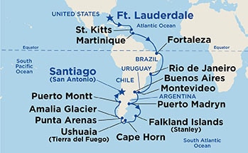 32 Night Brazilian & Cape Horn Grand Adventure