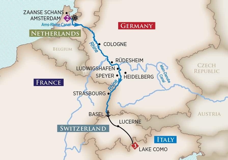 10 Night Rhine Castles & Swiss Alps