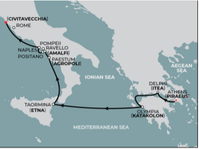 7 Night Iconic Greece & Italy