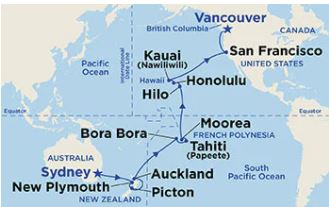 33 Night Hawaii, Tahiti & South Pacific Crossing