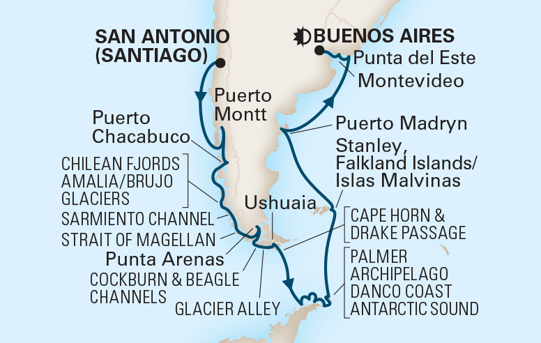 24 Night South America & Antarctica