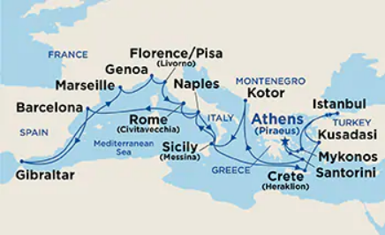 21 Night Mediterranean Collection