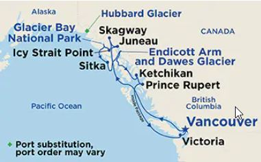 13 Night Alaska Inside Passage