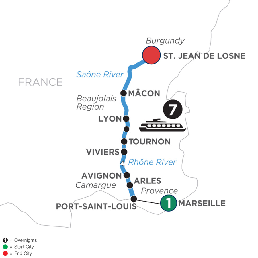 10 Day Burgundy & Provence Culinary Experience