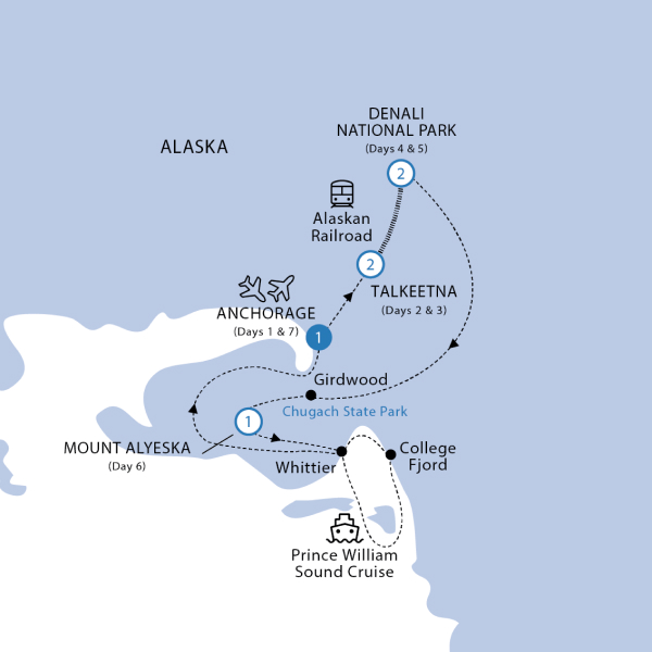 7 Day Jewels of Alaska