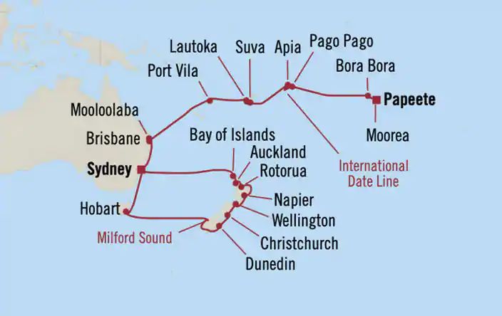 33 Day Fjords to Atolls