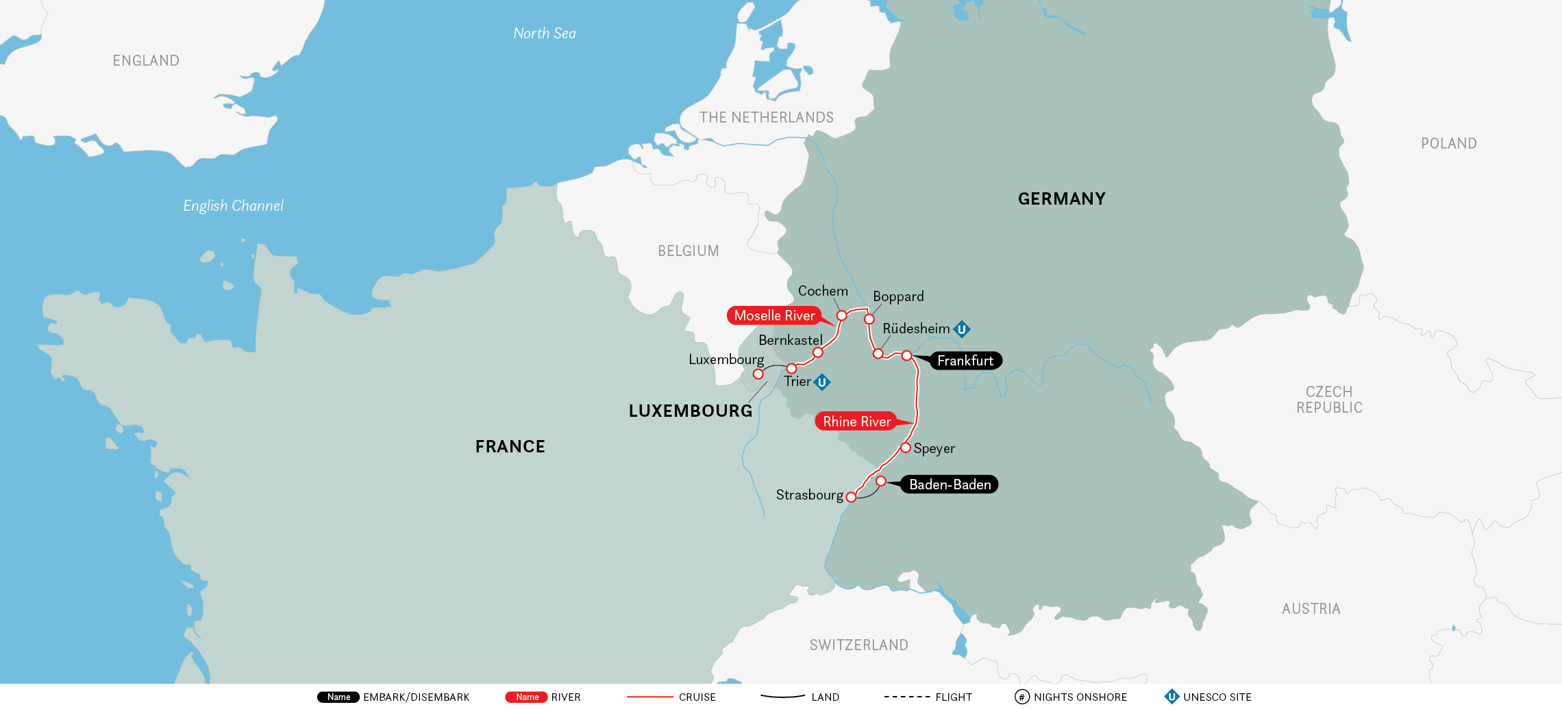 12 Day Rhine, Moselle & Blissful Baden-Baden