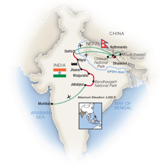 17 Day Northern India & Nepal