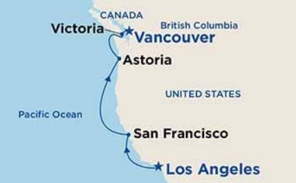 7 Night Pacific Wine Country