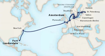 30 Night Baltic Jewels & Transatlantic