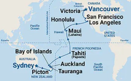 35 Night Hawaii, Tahiti & South Pacific
