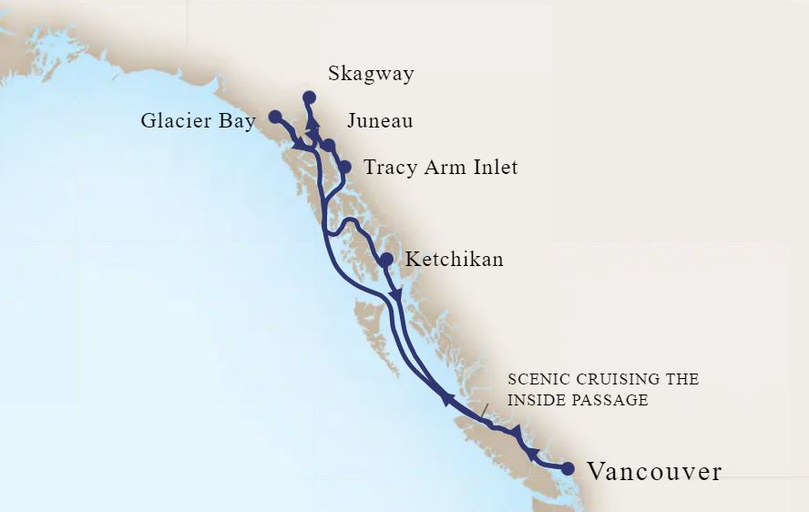 8 Night Alaskan Inside Passage