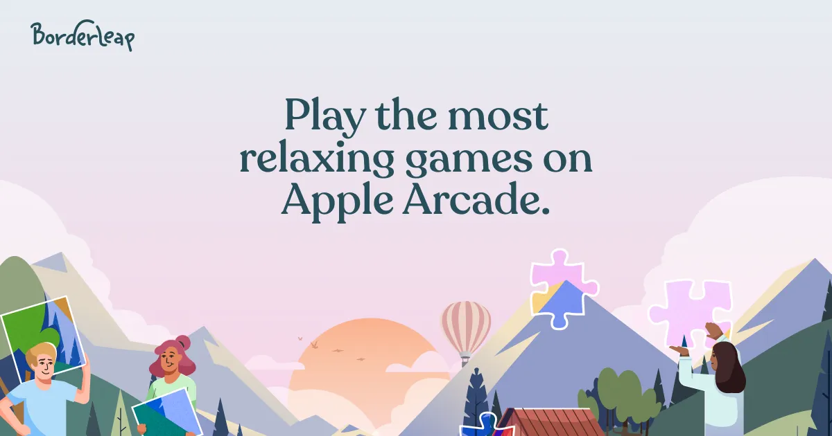 Best Fun & Relaxing Apple Arcade Puzzle Games BorderLeap