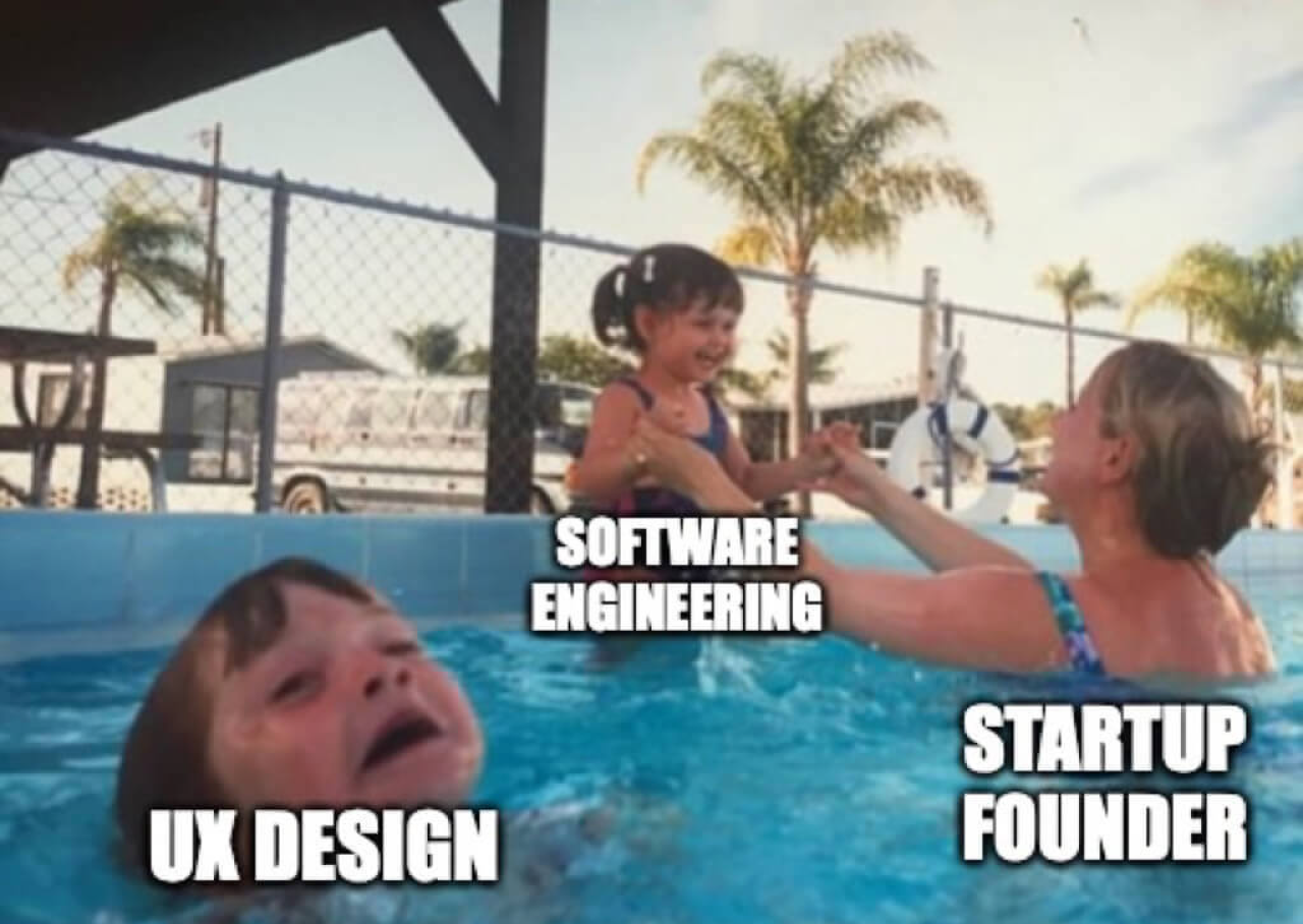 UI/UX/developers meme