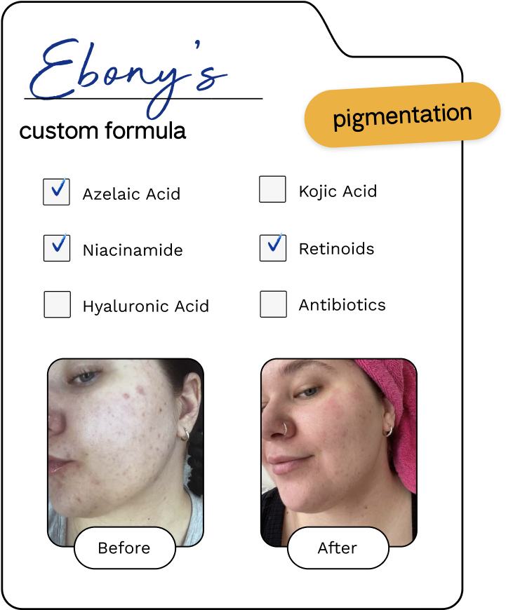 custom pigment formula example image
