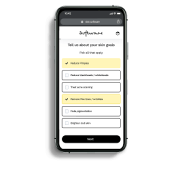 a phone mockup