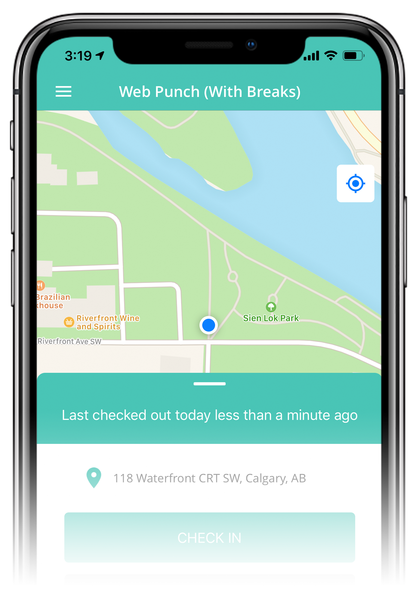 iPhone screenshot of Avanti Go