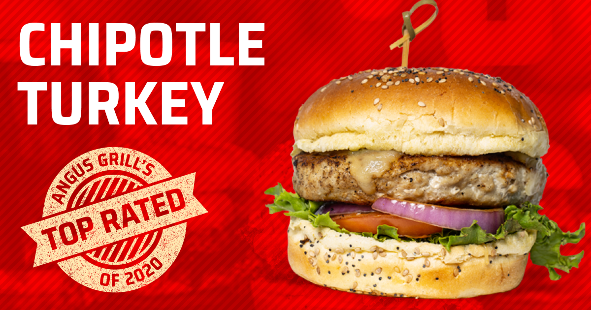 Chipotle Turkey Burger Angus Grill Top Restaurant Greenville, NC