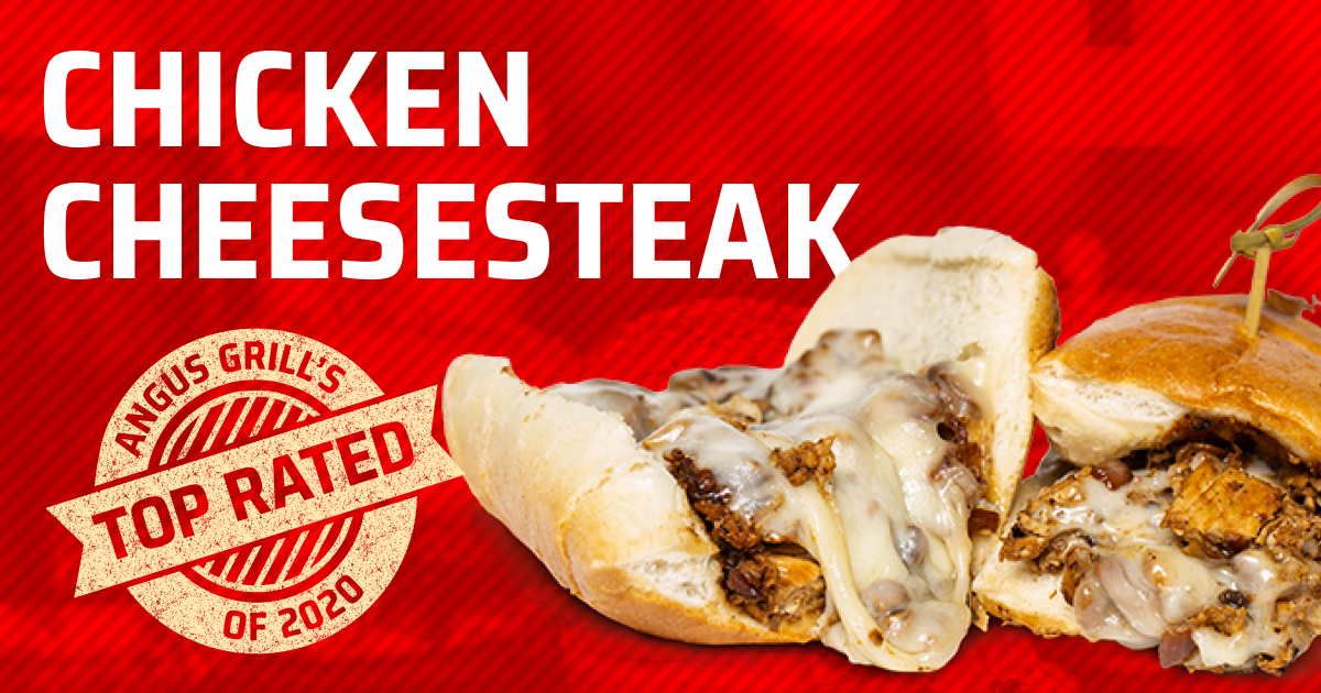 Chicken Cheesesteak Angus Grill Top Restaurant Greenville, NC