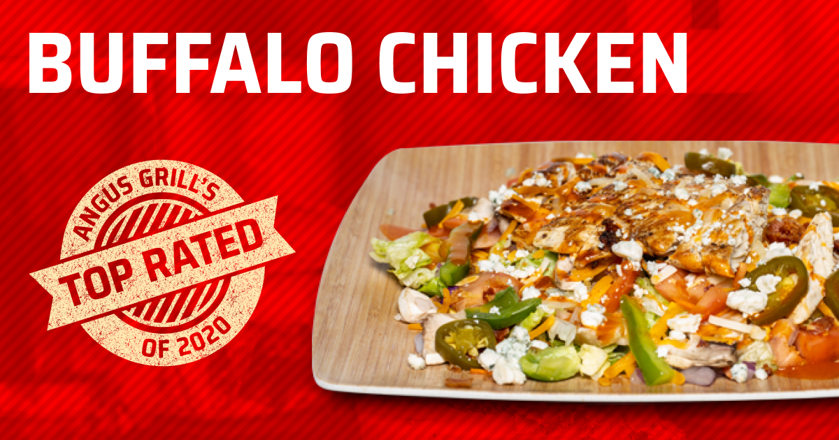 Buffalo Chicken Angus Grill Top Restaurant Greenville, NC