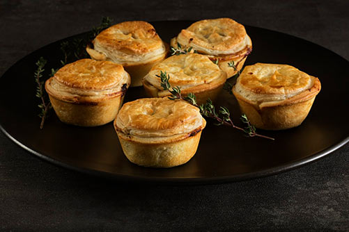 Mini Pies Office Catering