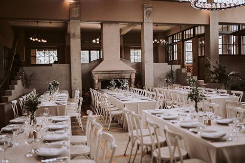 Milk station wedding