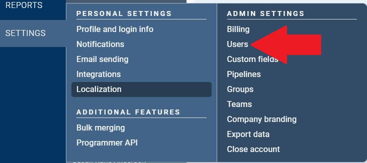 User Settings