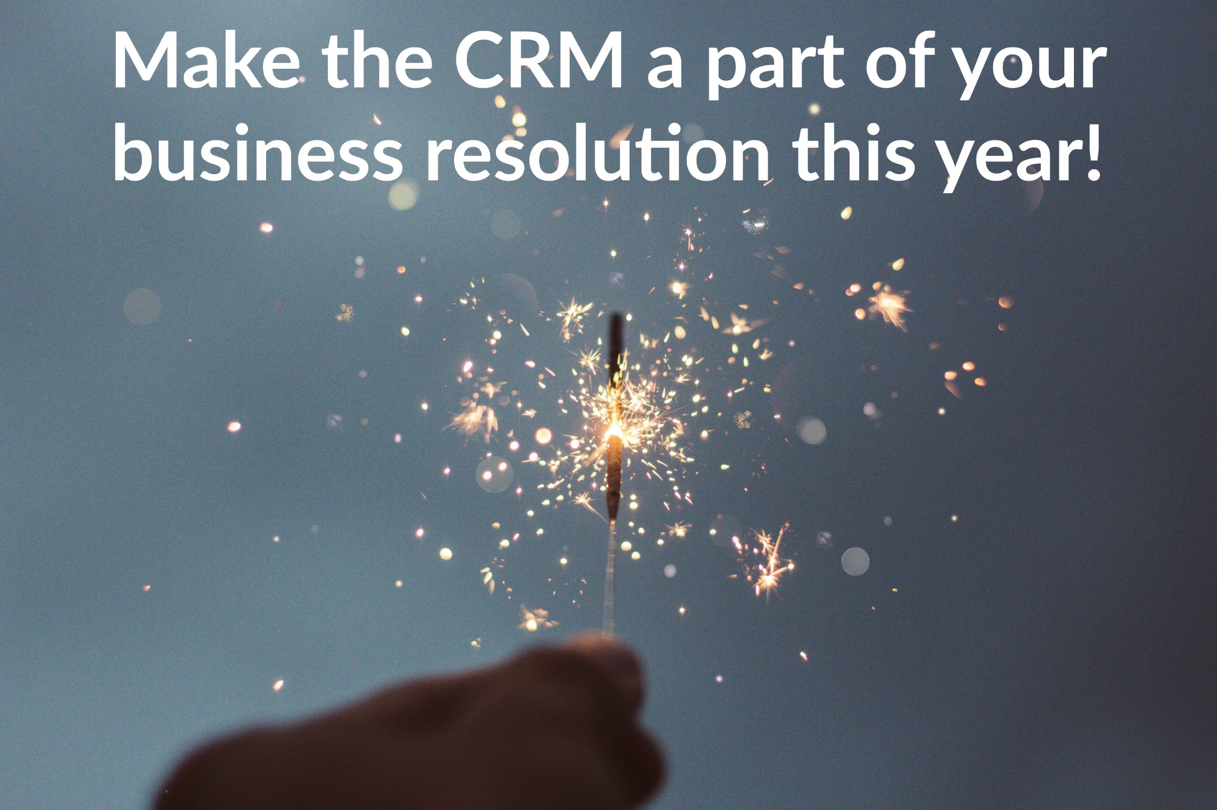 Make the CRM a part of your business resolution this year!