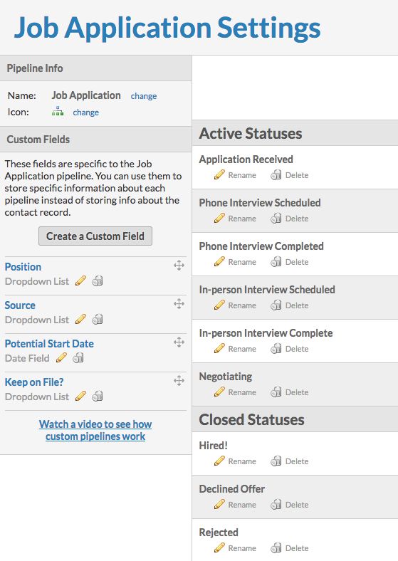 Job Application Template