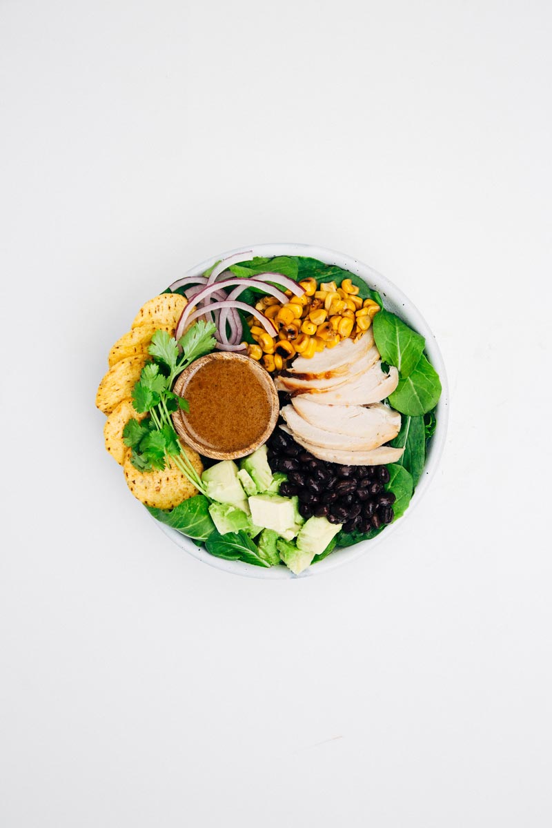 Guacamole Greens Salad Tank Juice Plant Based Smoothies & Delicious