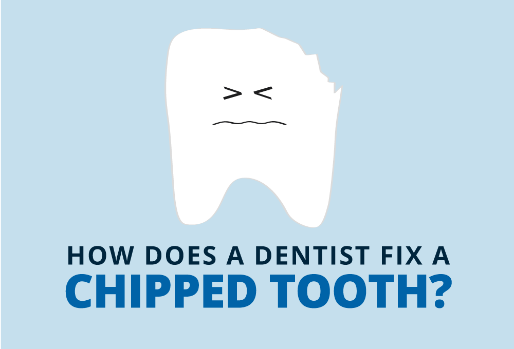How does a dentist fix a chipped tooth? Fargo Dentist