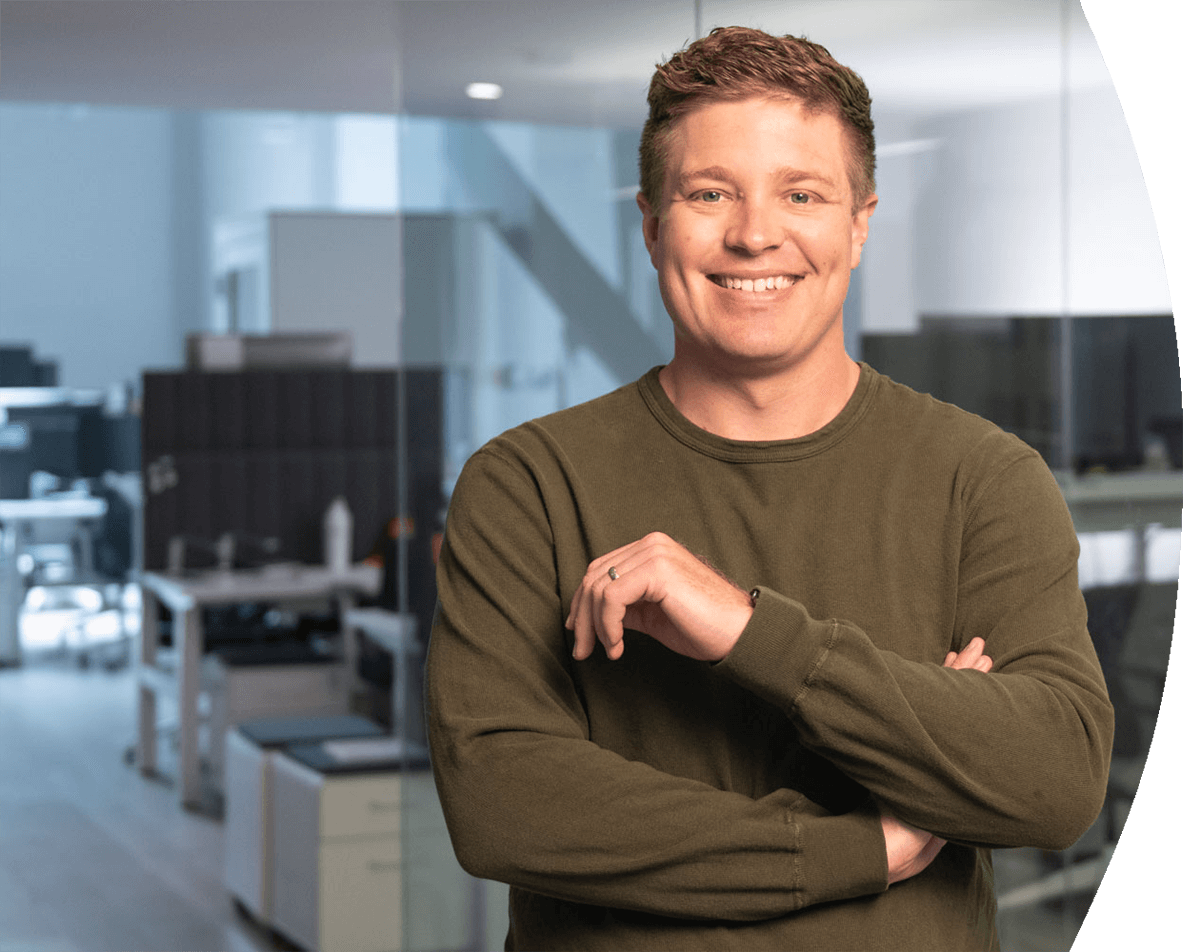 A photo of Travis Hedge - Our Co-Founder & VP of Biz Dev