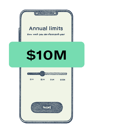 High limits available