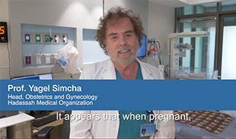 Hadassah's Dr. Simcha Yagel on Pregnancy and Covid-19