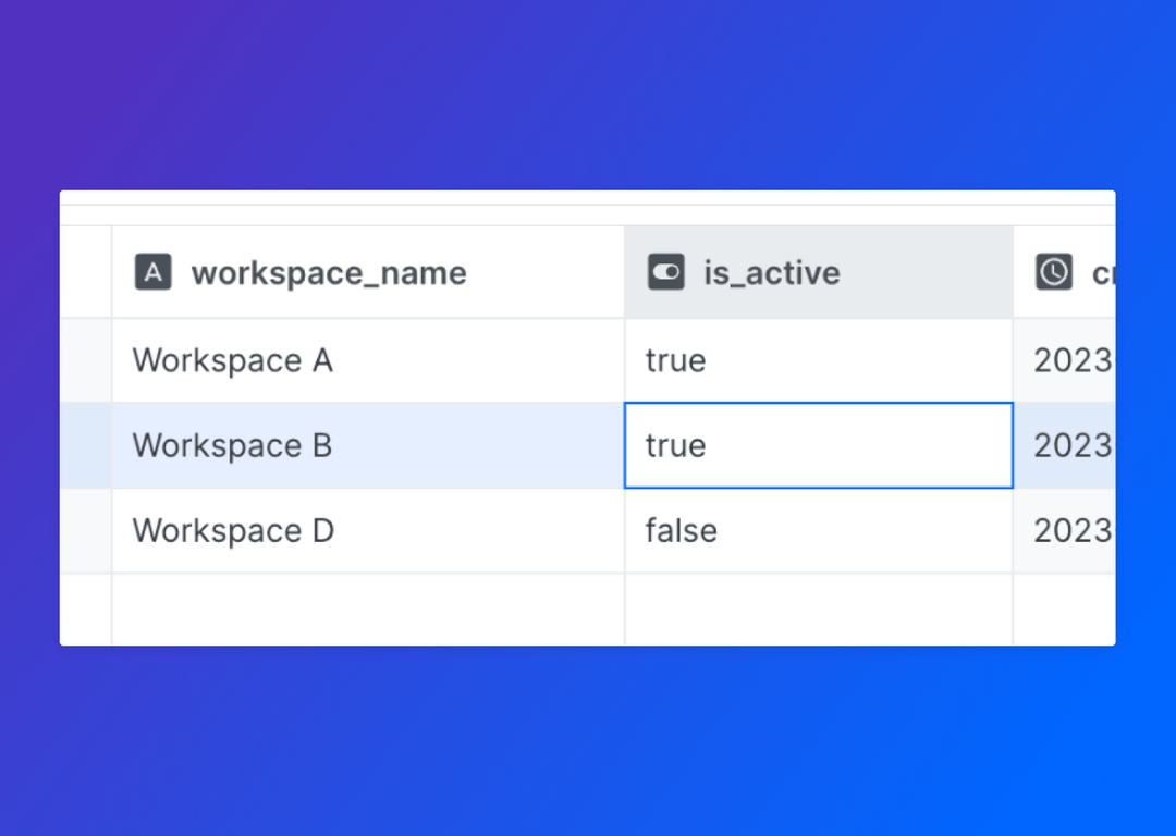 Database Editors | Dropbase