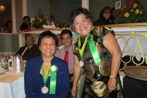 Rosario May Mayor (pictured right) at PNAA conference.