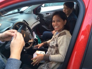 Adjusting to the U.S. lifestyle often means purchasing ones first car.