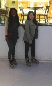 ice skating