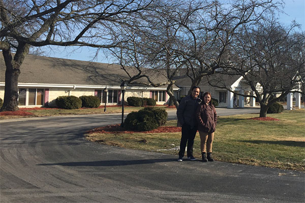 We also drive to the facility where they'll be working to make sure the candidates feel comfortable about knowing where to go on their first day.