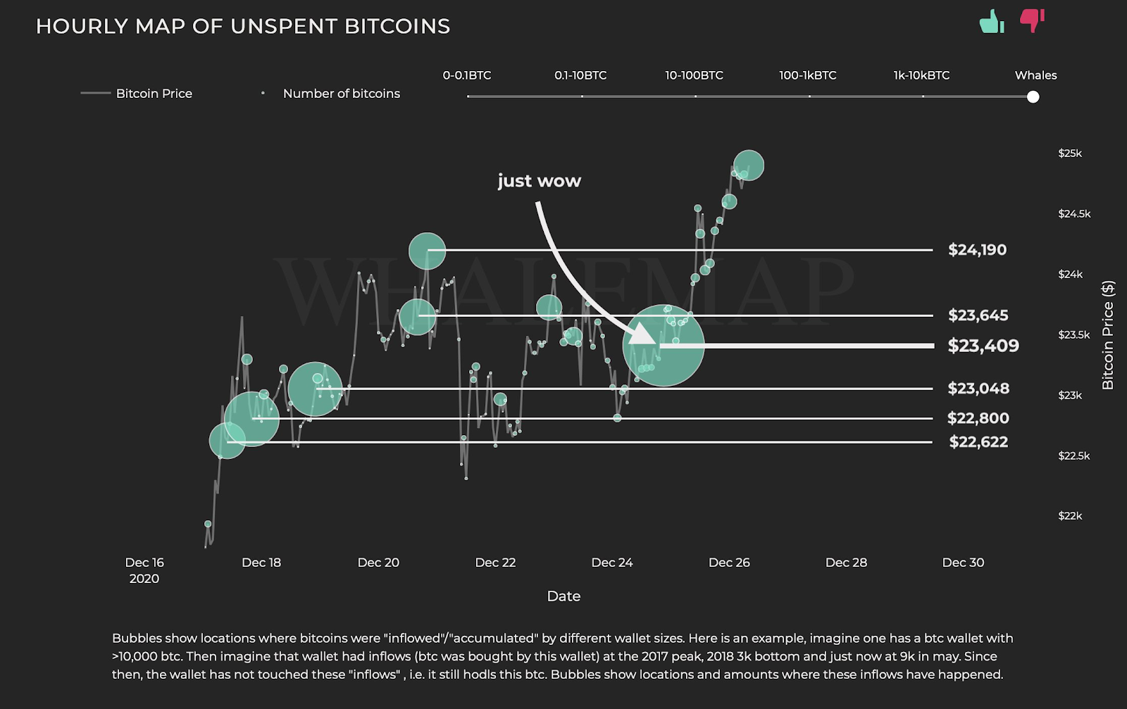 btc whale distribution