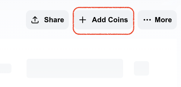 add coins