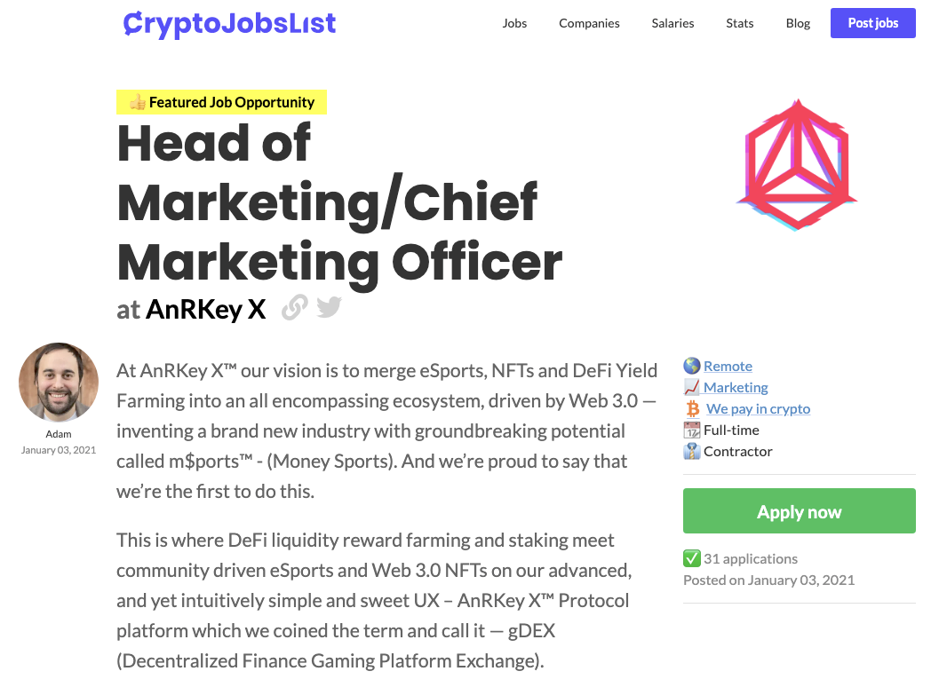 anrkeyx