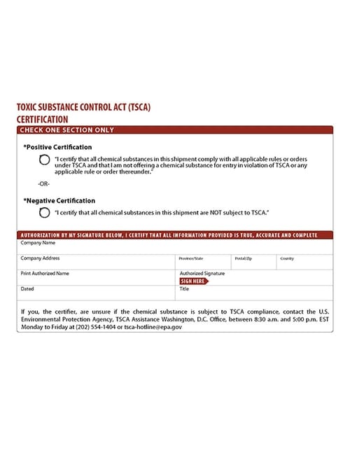 US Customs Forms (PDF) PCBUS