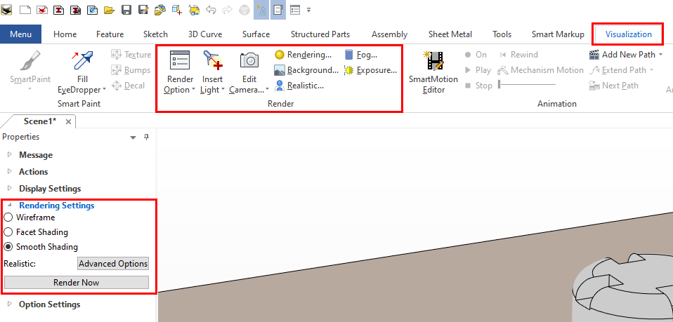 Bildegjengivelse IRONCAD