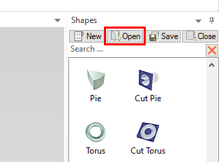 Åpne katalogen IRONCAD
