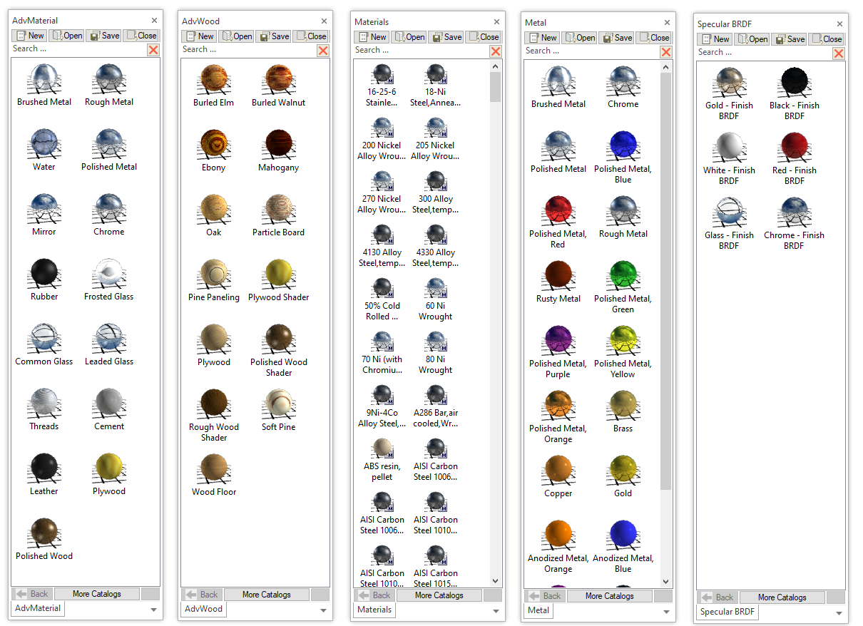 Kataloggjengivelse ironcad