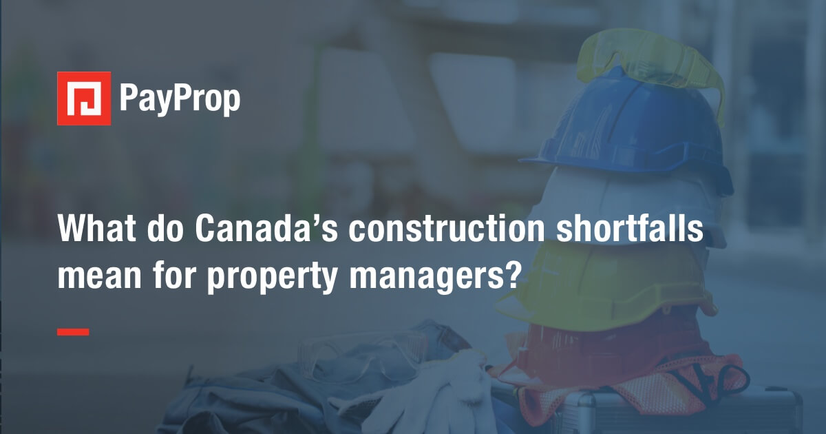 Construction labour shortage effects on property managers