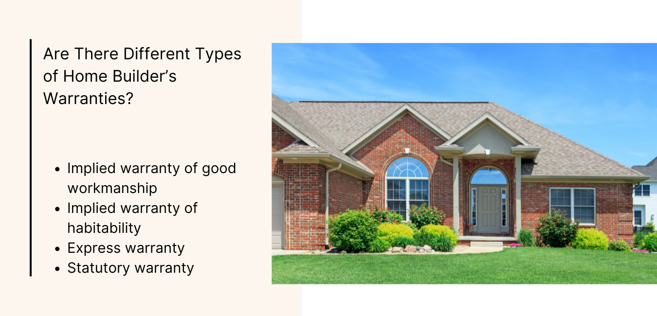 Custom Home Builder Warranty. What's Covered and How Long It's There