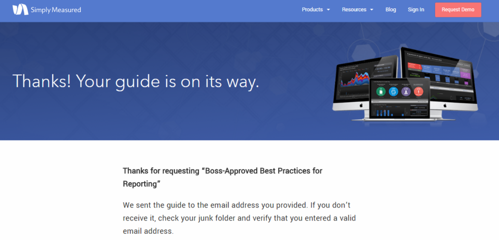 15 Thank You Page Examples To Help You Grow Your Business | Mailmunch